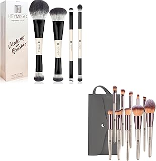 HEYMKGO Juego de brochas de maquillaje, broch...