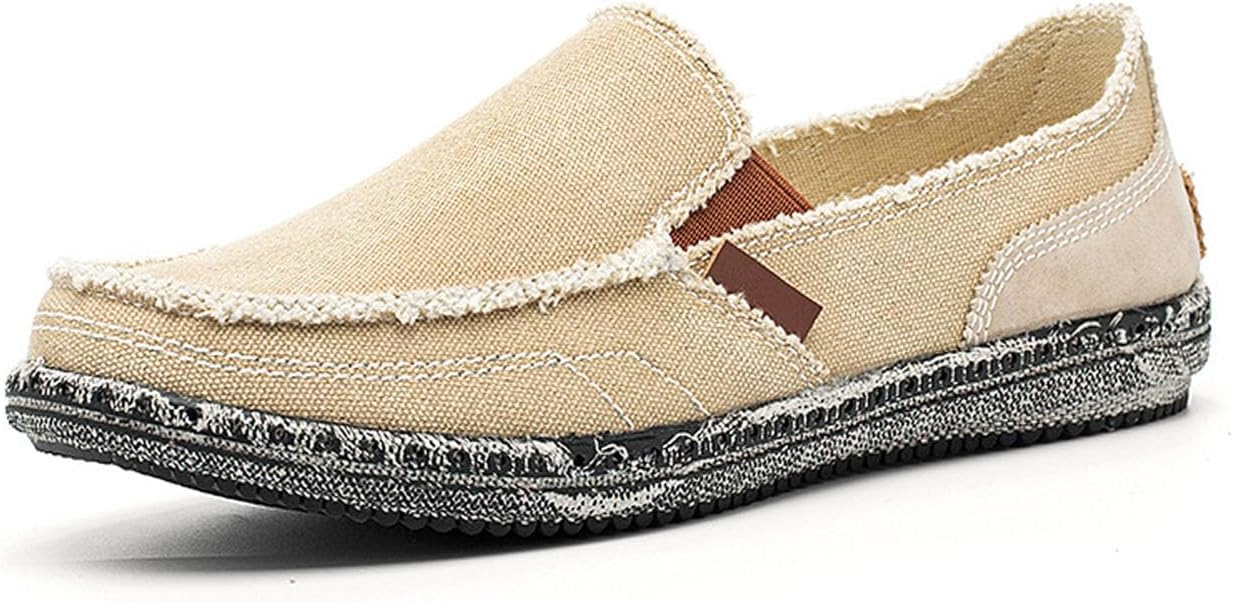 Sprifloral Mens Loafers Fashion Espadrilles Classic Canvas Shoes Outdoor Boat Shoes Comfy Slip-on Casual Driving Slippers for Men Sprifloral Mens Loafers Fashion Espadrilles Classic Canvas Shoes Outdoor Boat Shoes Comfy Slip-on Casual Driving Slippers for Men