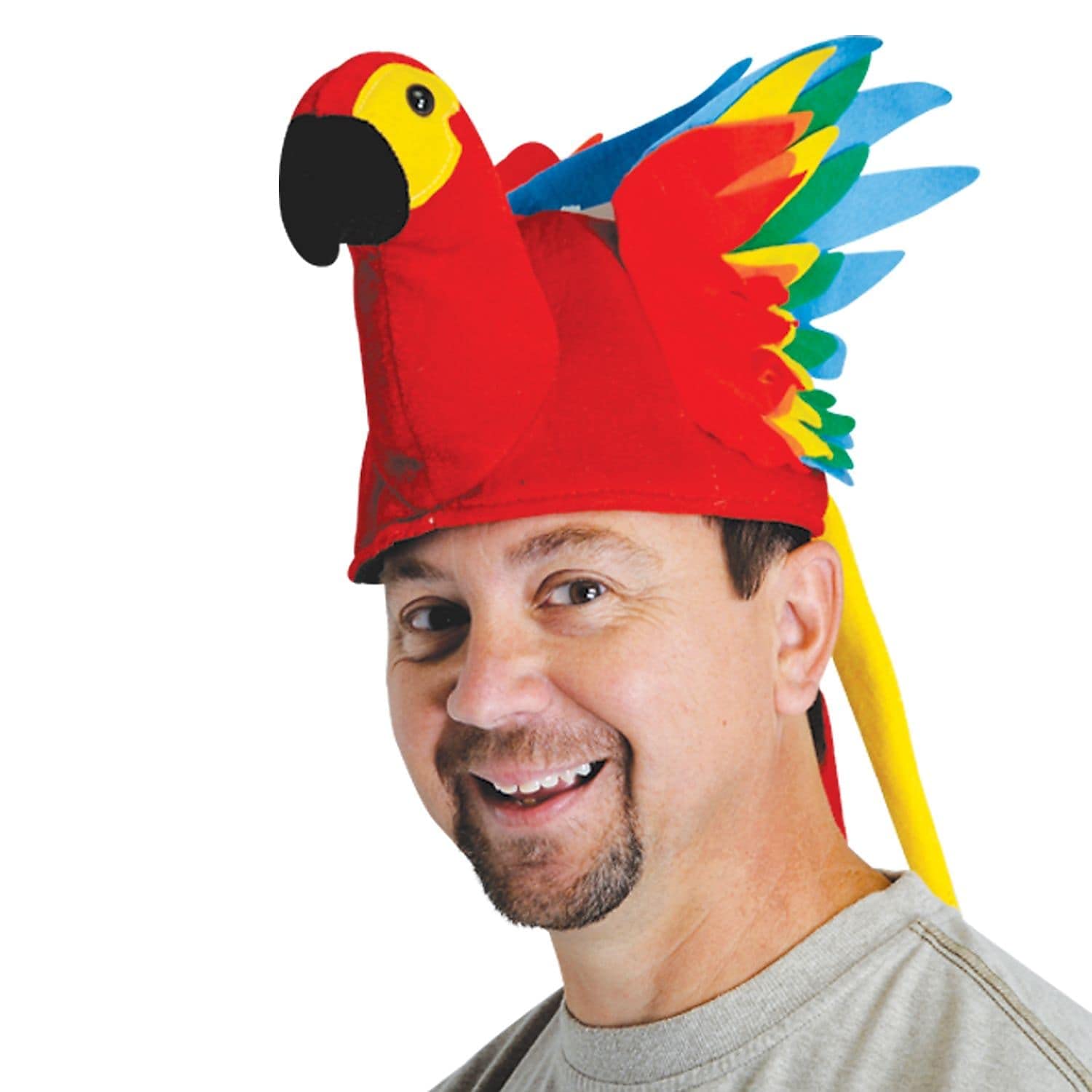 Beistle Unisex Plush Hat - Party Supplies,Themed Headwear, Photo Booth Prop, Costume Dress-Up