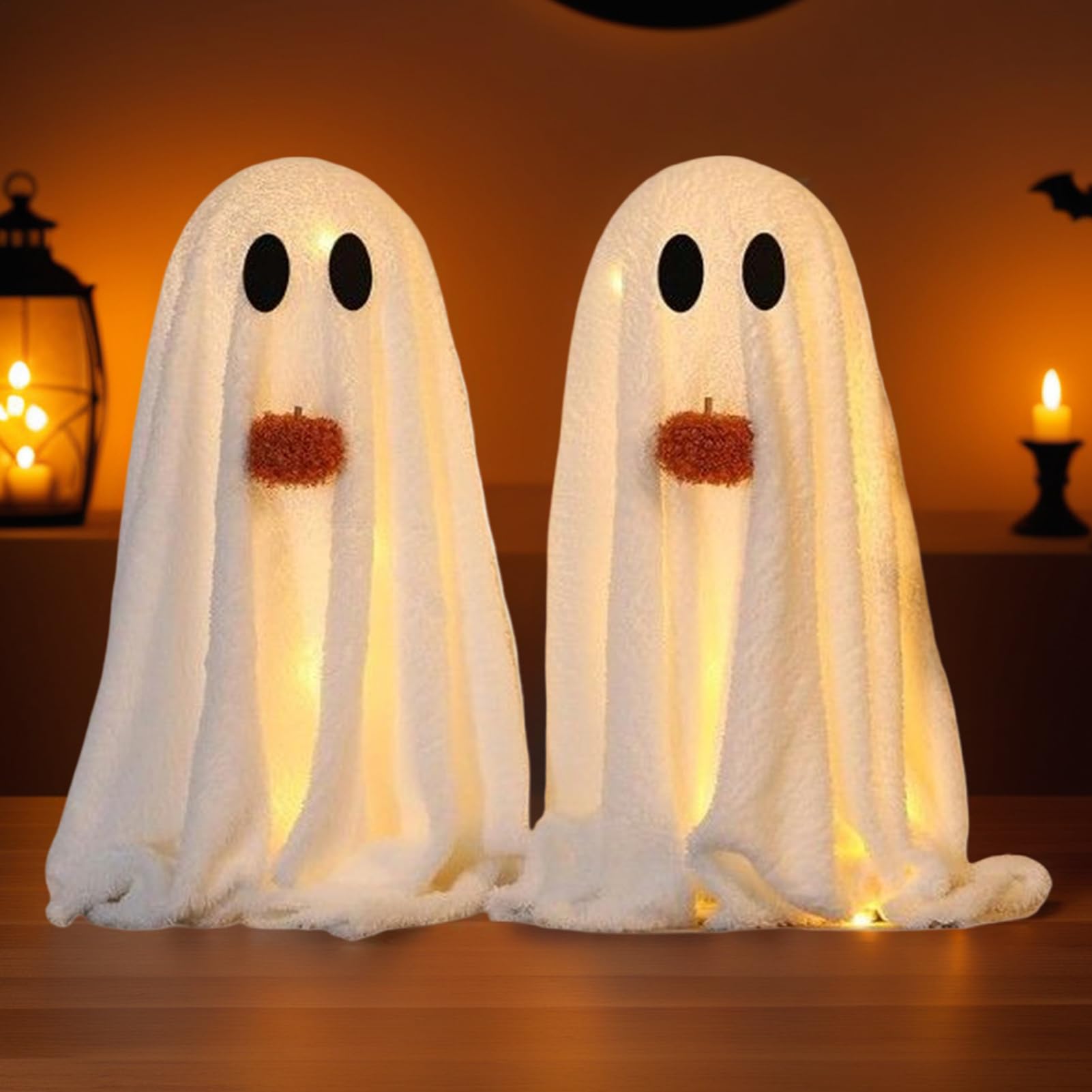 Duch Na Halloween Oświetlone Dekoracja Ducha | Dekoracje Domowe i Ogródowe do Salonu Sypialni Ogrodu Tarasu
