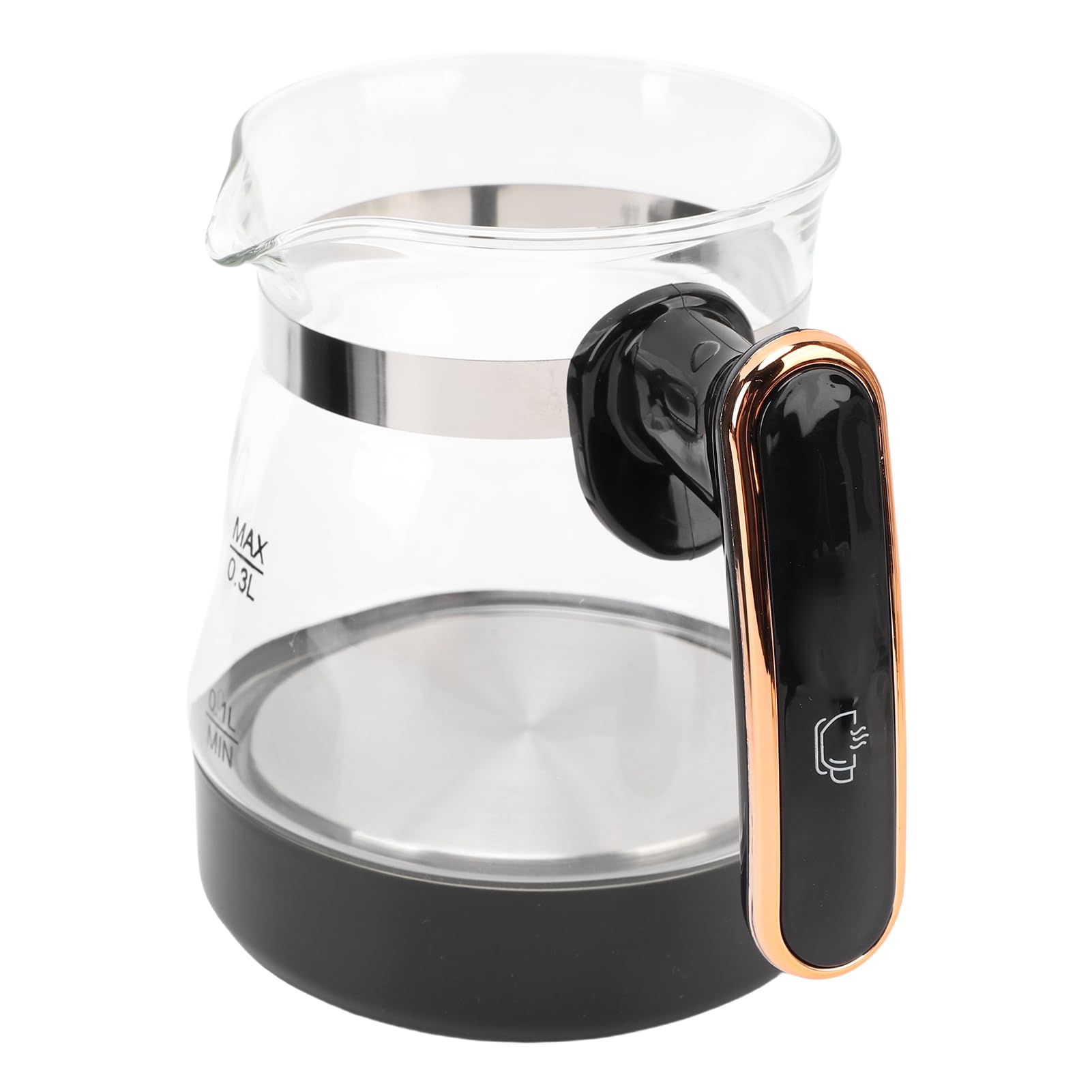 Türkische Kaffeemaschine, 600 Watt, 300 ml Fassungsvermögen, mit automatischer Abschaltfunktion, vollautomatisch, geeignet für Zuhause, Büro und Reisen.
