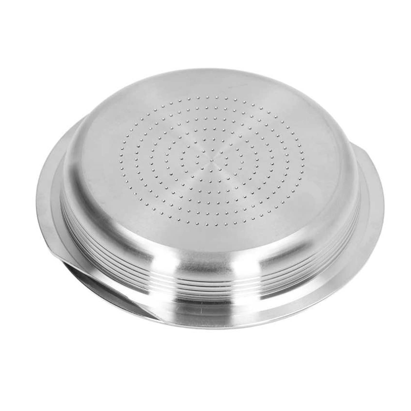 LANGshaw Refillable Coffee Pod Reusable Coffee Powder Capsule Stainless Steel with Brush Spoon Compatible For Senseo HD7801 HD6592 Leisurely