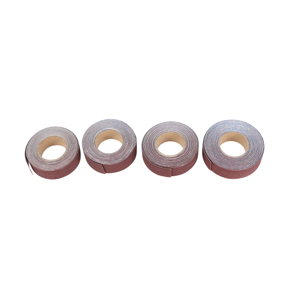Rouleaux Abrasifs en Boîte pour Ponçage Fin en Bois, Métal et Verre