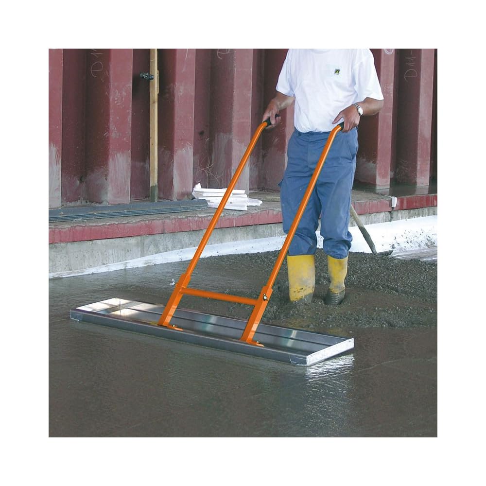 Lissarde à Béton Mondelin – Outil de Maçonnerie Professionnel pour Lisser, Niveler et Finition Béton – Lame Large et Résistante – Confort d’Utilisation