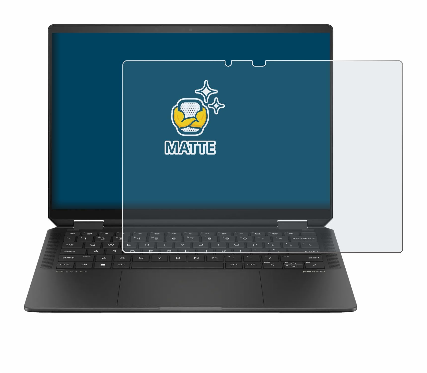 BROTECT Antireflecterende Beschermfolie voor HP Spectre