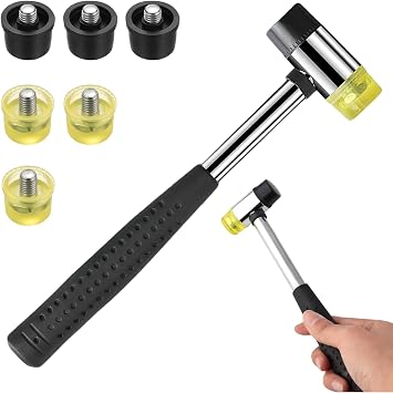 Rubber Mallet, 25mm Multifunctional Rubber Hammer for Jewelry