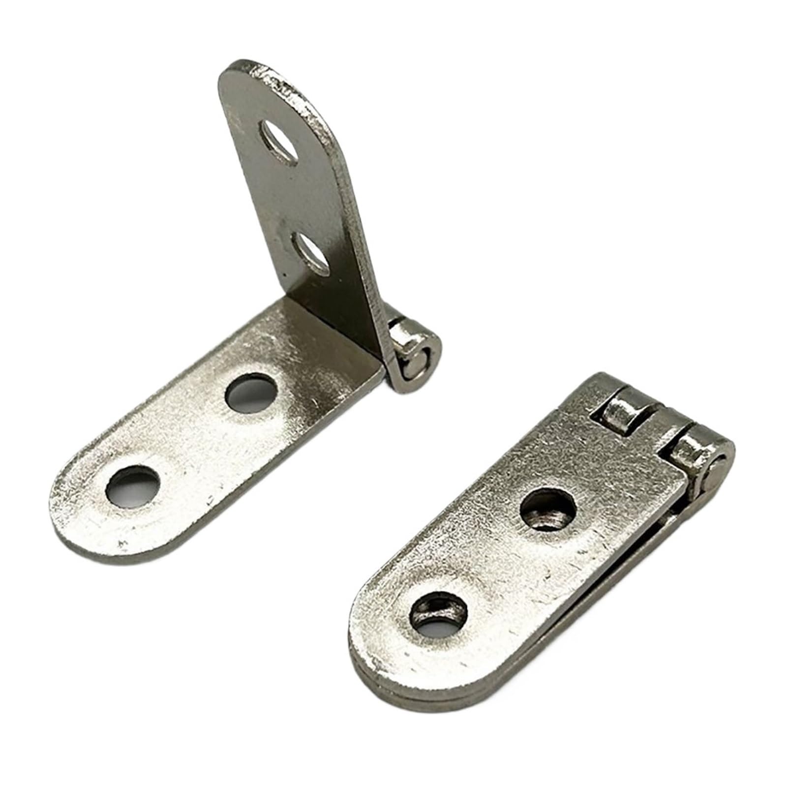 4Pcs 270 Degree Foldable Hinges Metal Cabinet Door Flap Screw-On Furniture Hardware(Excluding Screws) for Folding Furniture