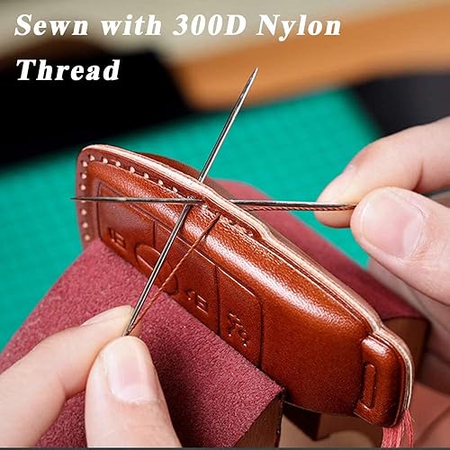 Miniatura 7 de SANRILY Funda para llavero para Mini Cooper sin llave, Verde