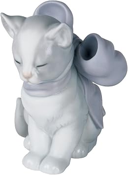NAO Kitty Present. Porcelain Cat Figure.