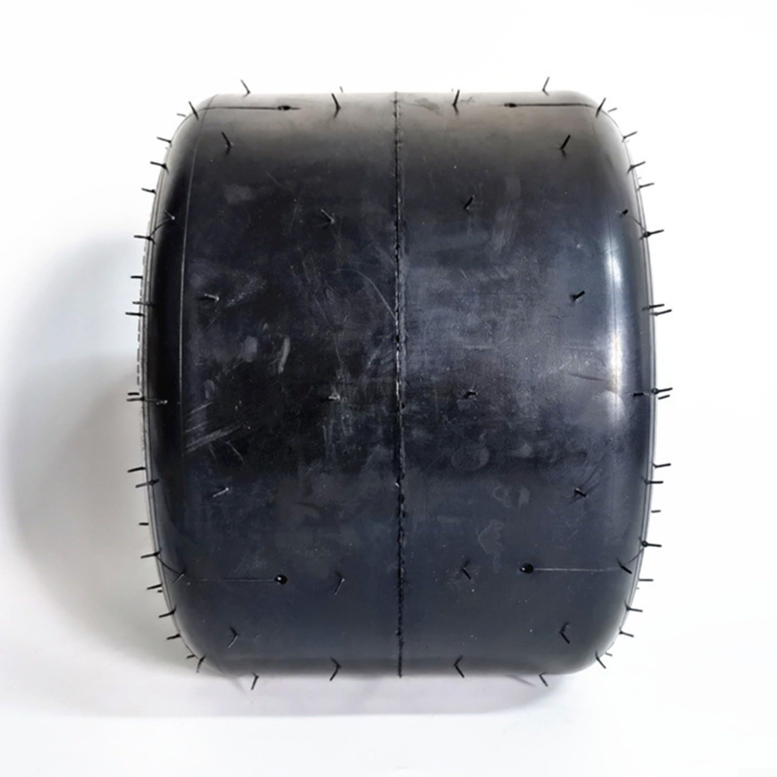 Pneumatici Go-Kart 10x4.50-5 e 11x7.10-5, pneumatici per karting senza camera d'aria anteriore e posteriore, gomma robusta per un uso a lungo termine, nero (11x7.10-5)