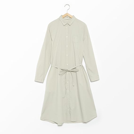 Amazon Co Jp エヘカソポ Ehka Sopo シャツワンピース グレー M 服 ファッション小物 Amazon Co Jp エヘカソポ Ehka Sopo シャツワンピース グレー M 服 ファッション小物