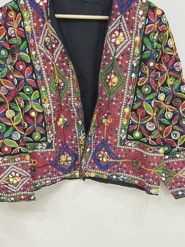 Indian Embroidered Jacket, Jacket Women Coat, Bohemian Traditional Jacket Banjara Embroidered Jacket2