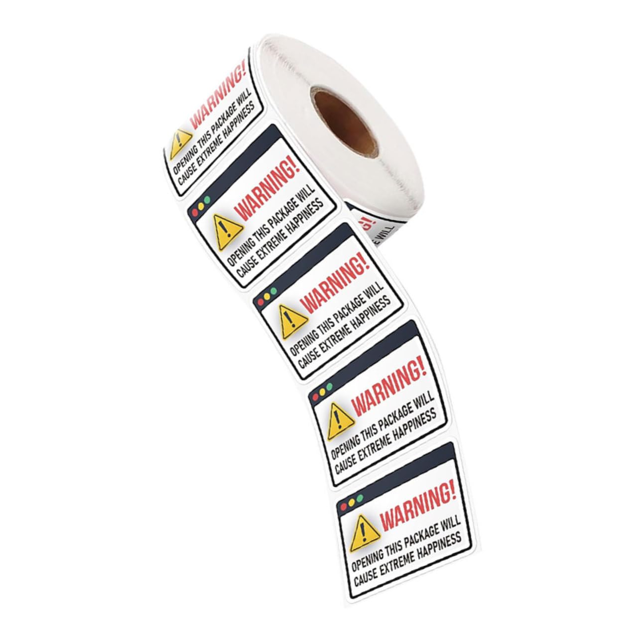 Operitacx 5rouleaux Autocollants Étiquettes Adhésives Rectangulaires Pour Enveloppes Et Colis Décalcomanies De Extrême Pour Artisanat Et Petites Entreprises Stickers