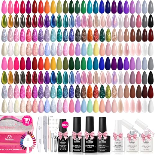 Beetles Gel Nail Polish Gift Set– Christmas Kaleidoscope 100 Vibrant