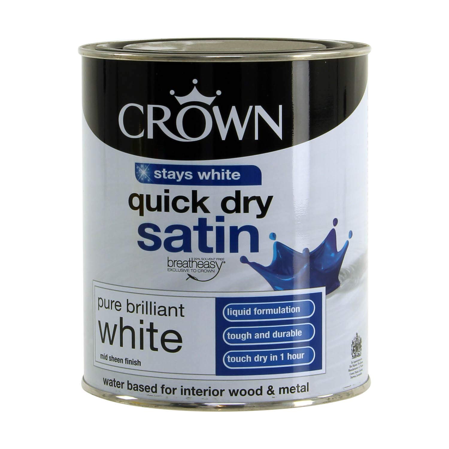 CrownRetail Quick Dry Satin PBW PBW 0.75 L