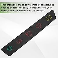 Vista 4 de M117670 - Calcomanía para panel de salpicadero, etiqueta indicadora de panel de instrumentos compatible con vehículos utilitarios John De-ere 4X2