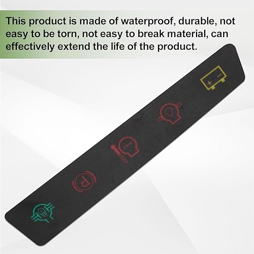 Miniatura 4 de M117670 - Calcomanía para panel de salpicadero, etiqueta indicadora de panel de instrumentos compatible con vehículos utilitarios John De-ere 4X2,