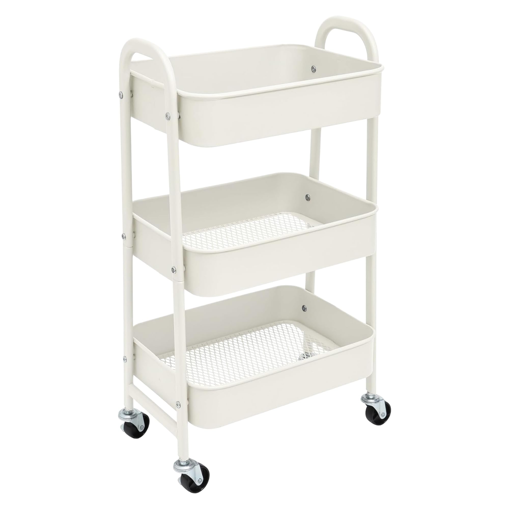 Mi Ko Mi Ka Estantería Metálica Modular 40x30x70cm 10kg por Balda Blanco