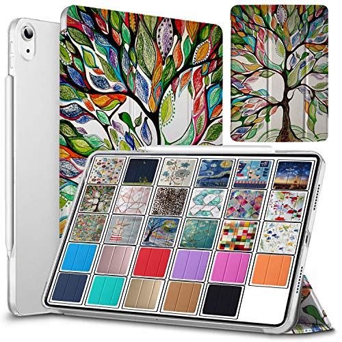 Image of DuraSafe Cases for iPad Air 6th Air 11 2024 Air 5th 2022 Air 4th 2020 Gen [iPad Air 6 /5 / 4 /11 ] A2588 A2316 MM6R3HN /A MM6T3HN /A MYHX2HN /A MYJ22HN /A Printed Lightweight PC Clear - Olivia Tree