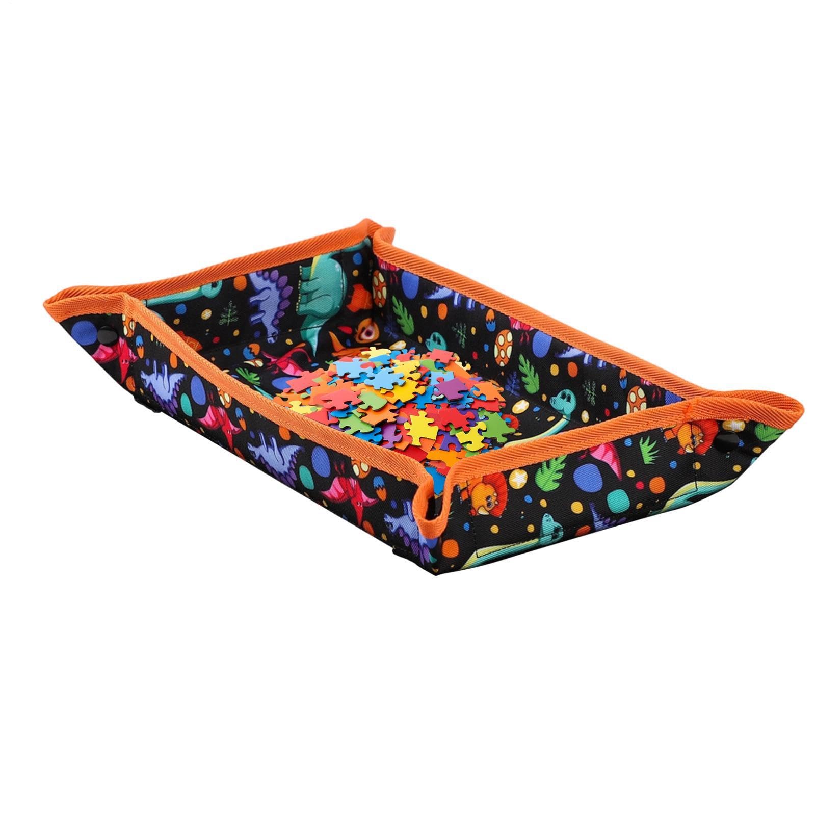 Tray Table Cover Airplane Travel Waterproof with Pocket Cartoon Pattern