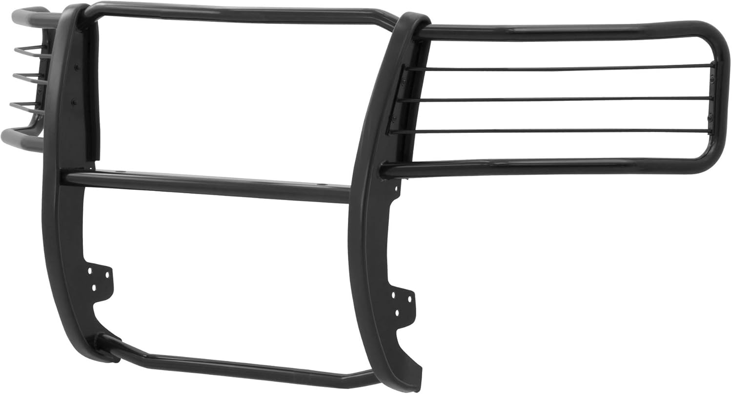 ARIES 4068 1-1/2-Inch Black Steel Grille Guard, No-Drill, Select Chevrolet Silverado 1500