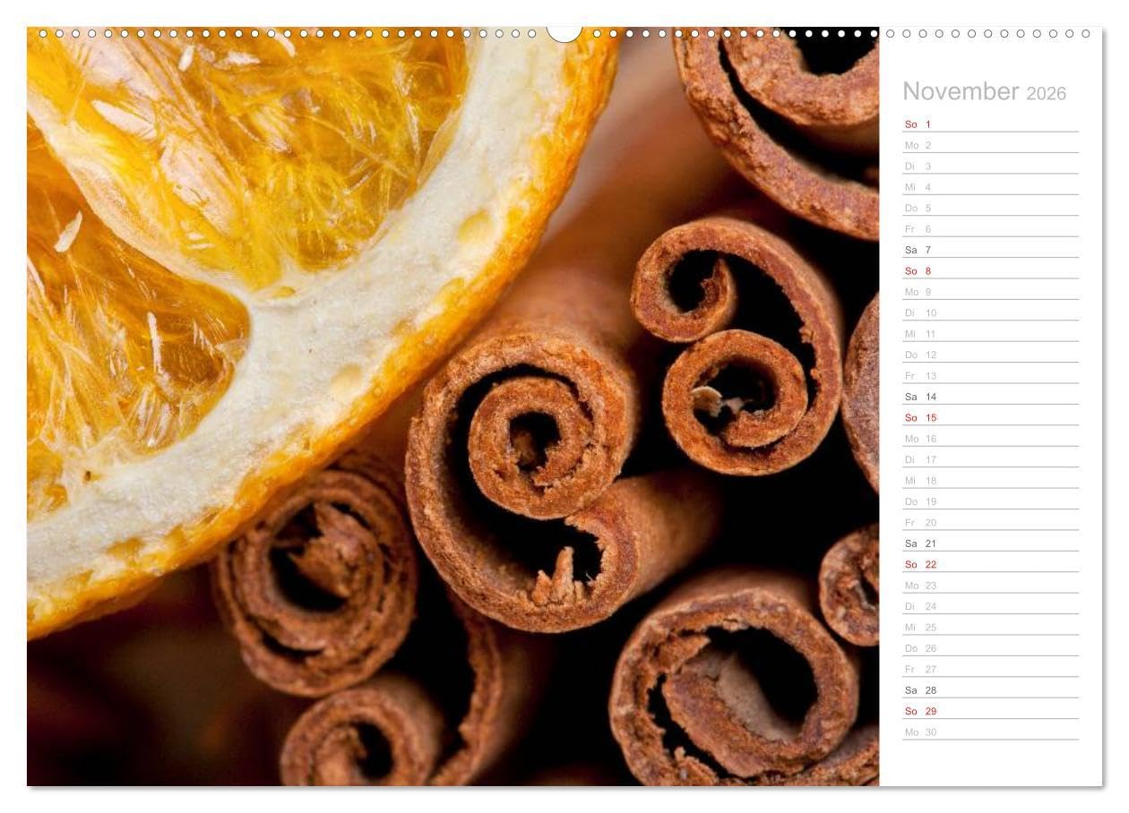 Küchenkalender 2026 (Wandkalender 2026 DIN A2 quer), CALVENDO Monatskalender: Schöner Terminkalender mit Küchemotiven (CALVENDO Lifestyle)