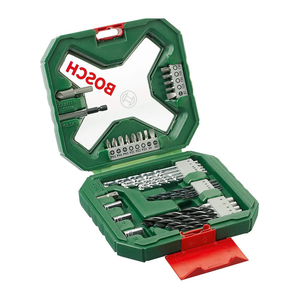 Bosch 38 pcs Drill & Screwdriver Bit Set, Straight Amazon.in Home
