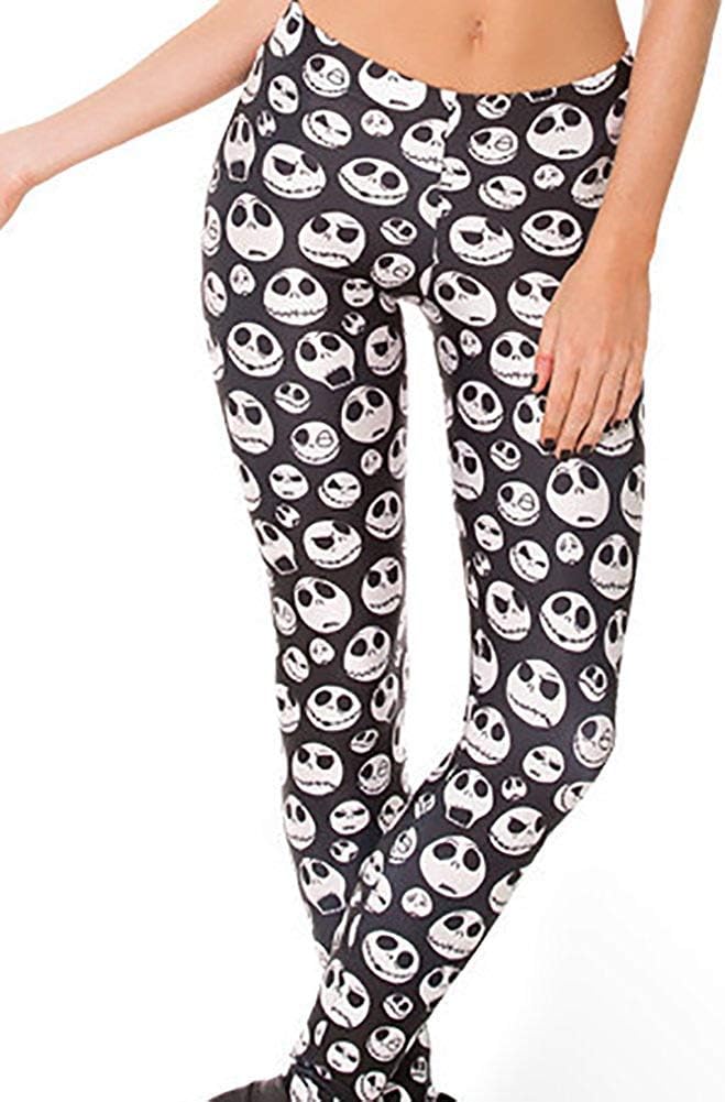 AbyelikeWomen's Digital Print Cosmic Galaxy Stretch Leggings Tights