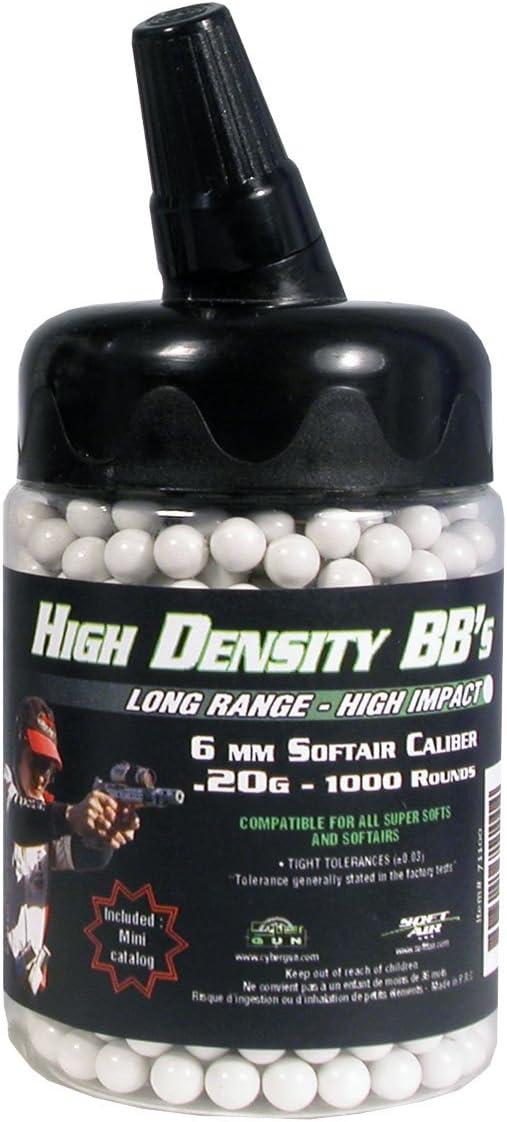Soft Air Quickload Feeder of 1,000 rds 0.12g BB's, White
