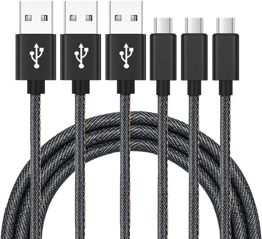 お中元 Micro Usbケーブル 1m 3本セット マイクロタイプb 急速充電ケーブル 高速データ転送 超耐久 デニム生地 収納ベルト付き スマホ充電ケーブル Ps4 Type Xperia モバイルバッテリー 加湿器等の各種micro Galaxy ブラック Aquos Android用 B機器対応 Xbox お中元 Micro Usbケーブル 1m 3本セット マイクロタイプb 急速充電ケーブル 高速データ転送 超耐久 デニム生地 収納ベルト付き スマホ充電ケーブル Ps4 Type Xperia モバイルバッテリー 加湿器等の各種micro Galaxy ブラック Aquos Android用 B機器対応 Xbox