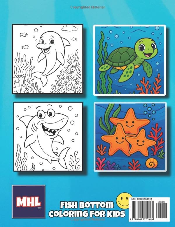 Image of BENEATH THE SEA OCEAN COLORING BOOK (Kids Coloring World Series)