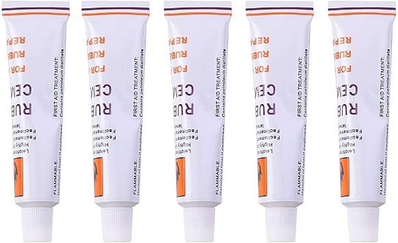 Tire Repair Glue,5PCS Bike Tire Repair Glue Kits,Rubber Cement Tire Repair,Bicycle Tire Inner Tube Patches Glue,Tire Sealant Kit,Tire Patch Glue,for Bicycle Motorcycle Tires