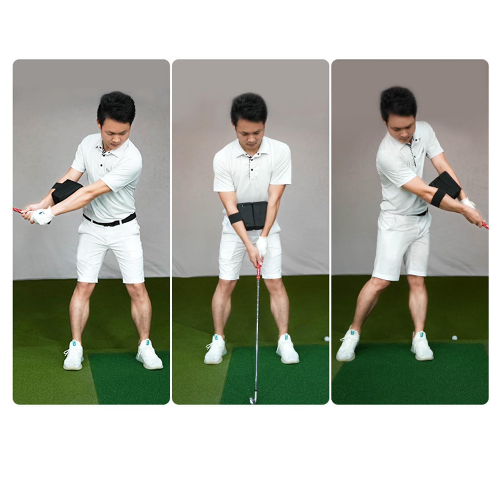 Entrenador De Swing Para Golf Corrector De Postura Con Banda Para Cintura