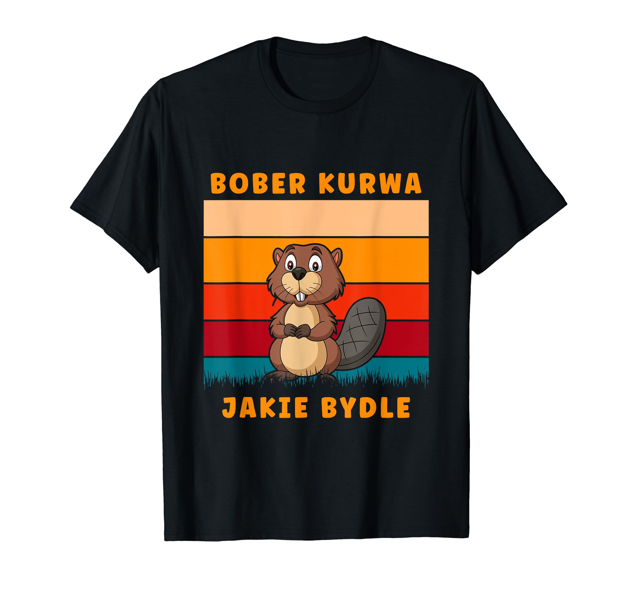 Kurwa Bober Meme Funny Design T-Shirt