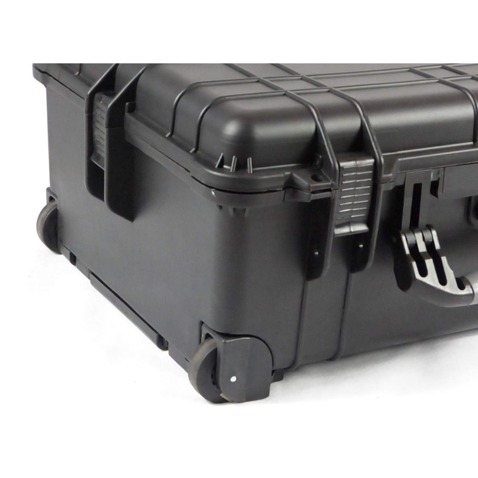 BUZE Trollykoffer Mobil 40 Liter Universalkoffer mit Schaum, Outdoor, Kamerakoffer, wetterfester, staubdichter Koffer Innenmaße: LxBxH: 517x392x229 mm