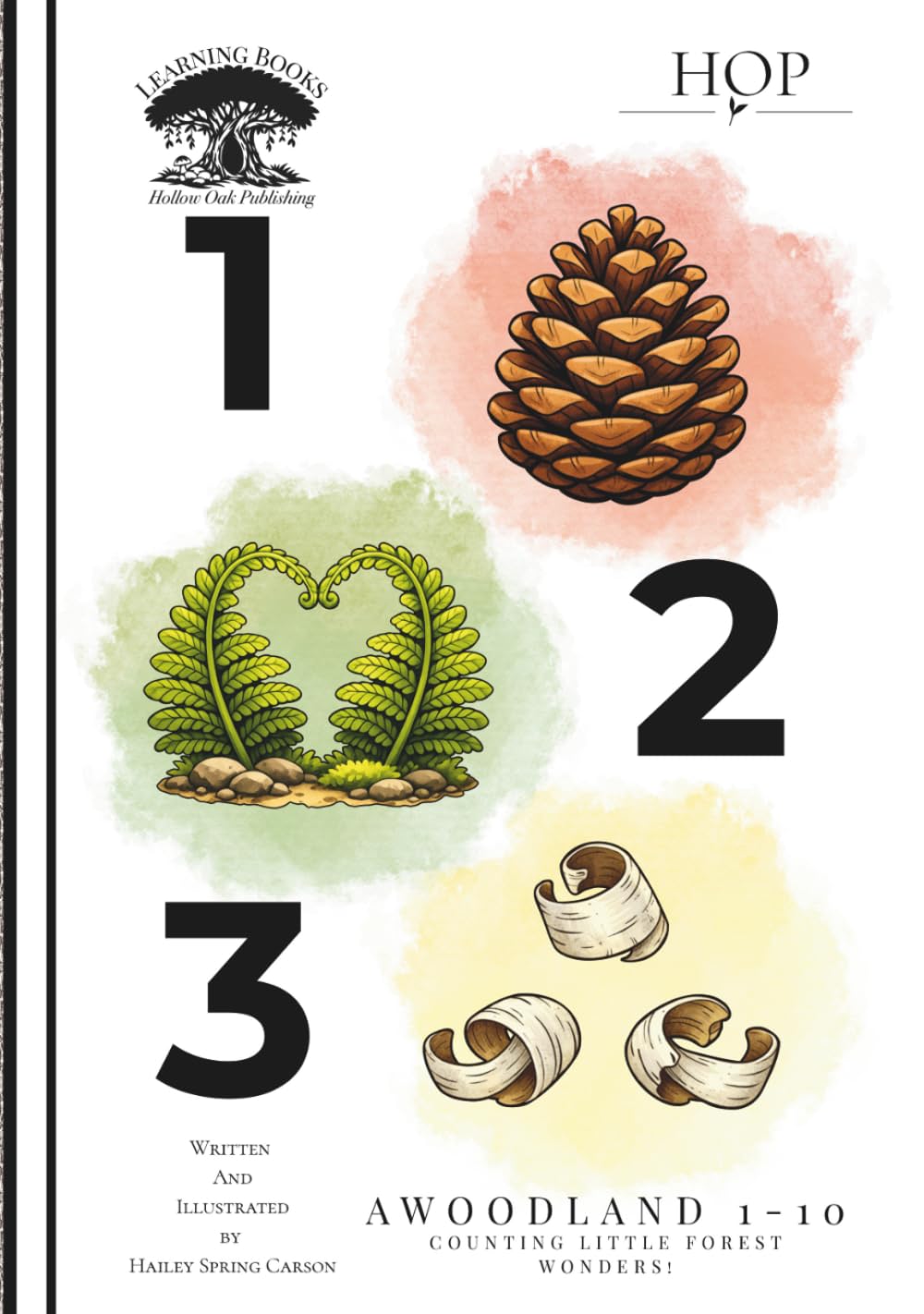 A woodland 1 - 10: Counting little forest wonders! (Learning Books)