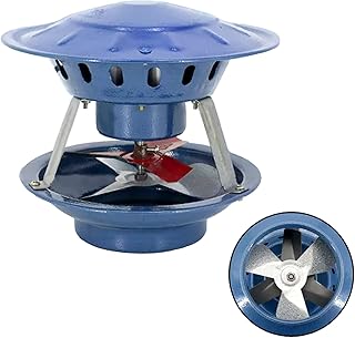 JHKJ Household Exhaust Smoke Machine Dust Chimney Induced Draft Fan, Chimney Fireplace Fan, Induced Draft Fan for Chimney 80W