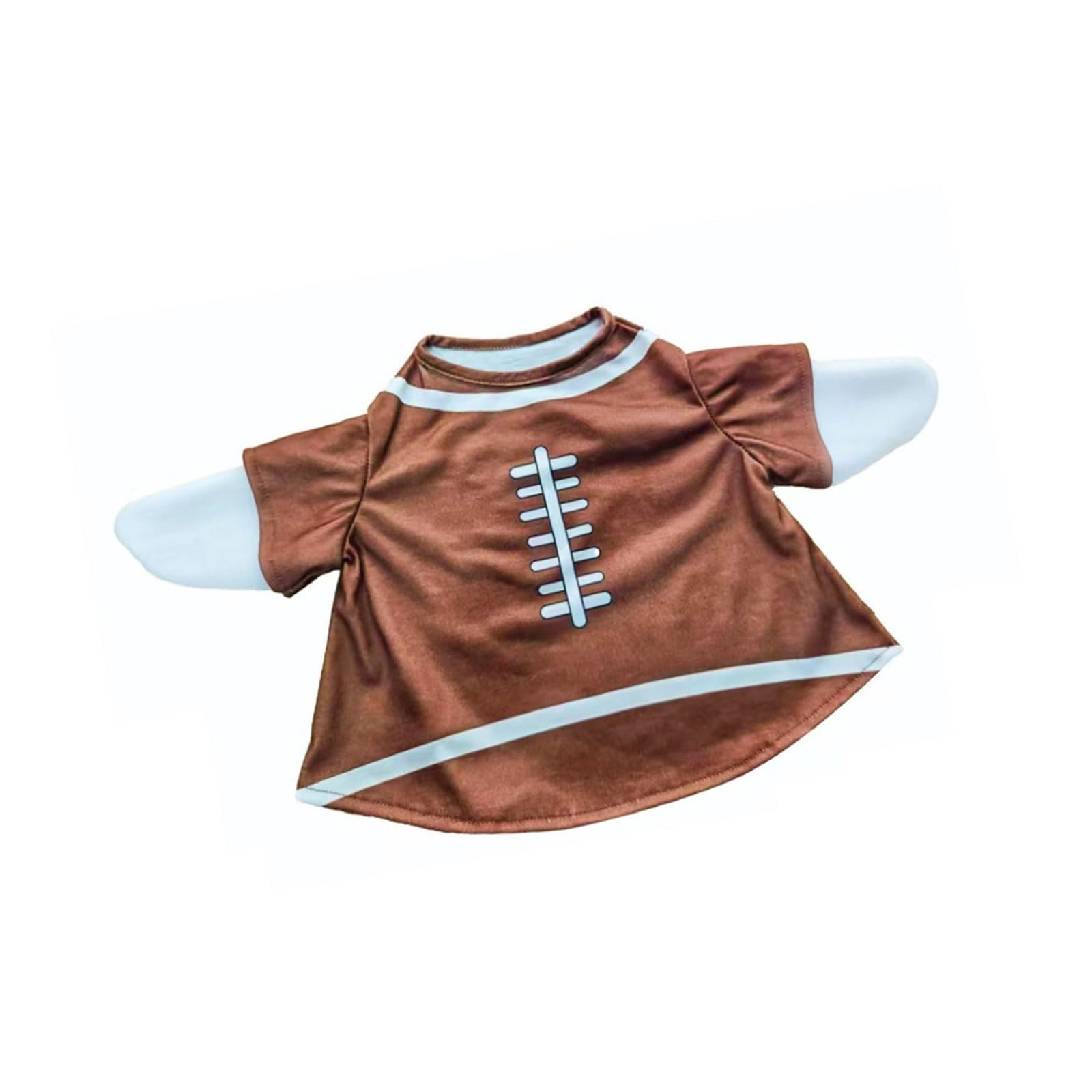 Piceioep Referee Geese Outfit Referee Shirt Football Outfit Cement Porch for Geese Statue Outdoor Patio Yard Art Decoration Football Porch Outfits