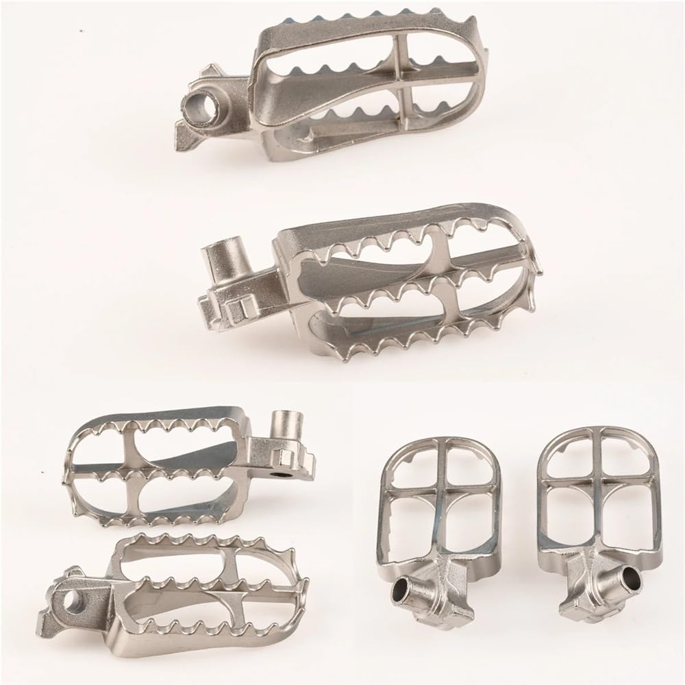 Pedane Piede Pedale Per Moto Fuoristrada In Acciaio Inossidabile Pedali In Per YZ WR FX 65 85 125 250 450 1997 2015 2023