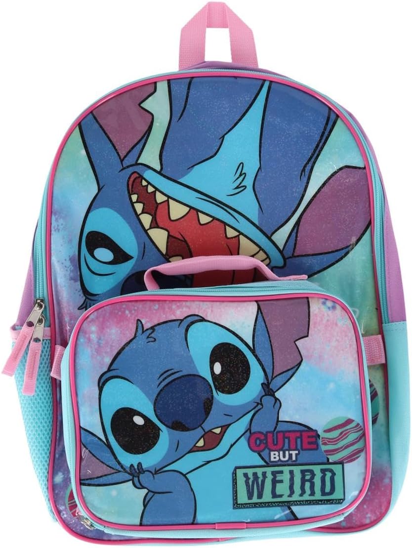 Disney Kids' Stitch Graphic, Blue, Medium