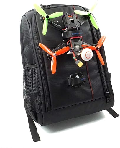 Miniatura 7 de 2 Unidades FPV Drone Lock Mount para mochila Plug-in Accesorios DIY Bundle Mount hebilla colgante con correas de batería para FPV Quadcopter