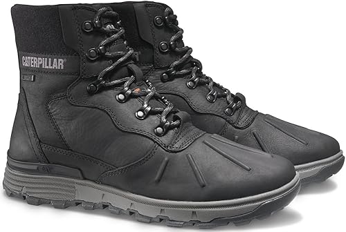 Caterpillar Botas de senderismo para hombre, Negro -