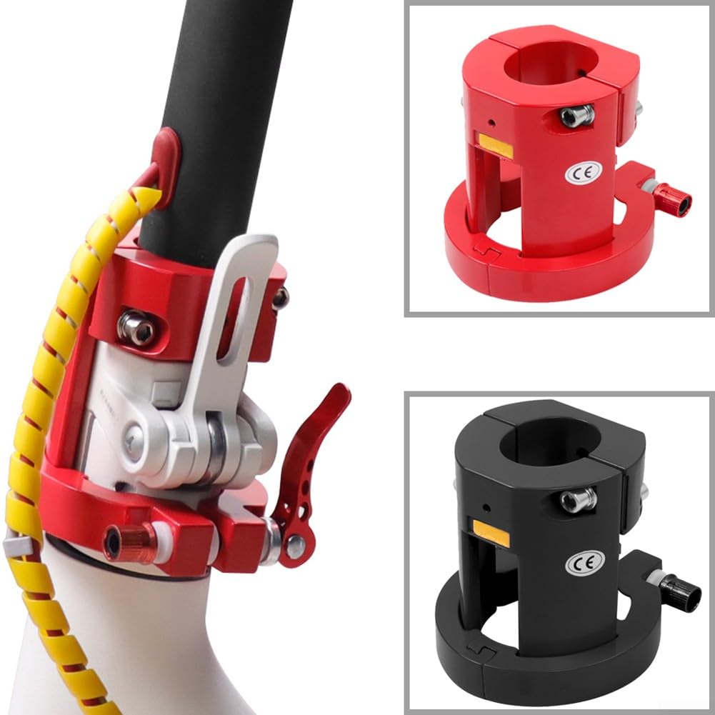 Trottinette électrique détachable, pièces de fixation complexes, fixation de dossier, collier de serrage, base de poteau pliable pour Xiao pour Mi M365/Pro/Pro2, noir