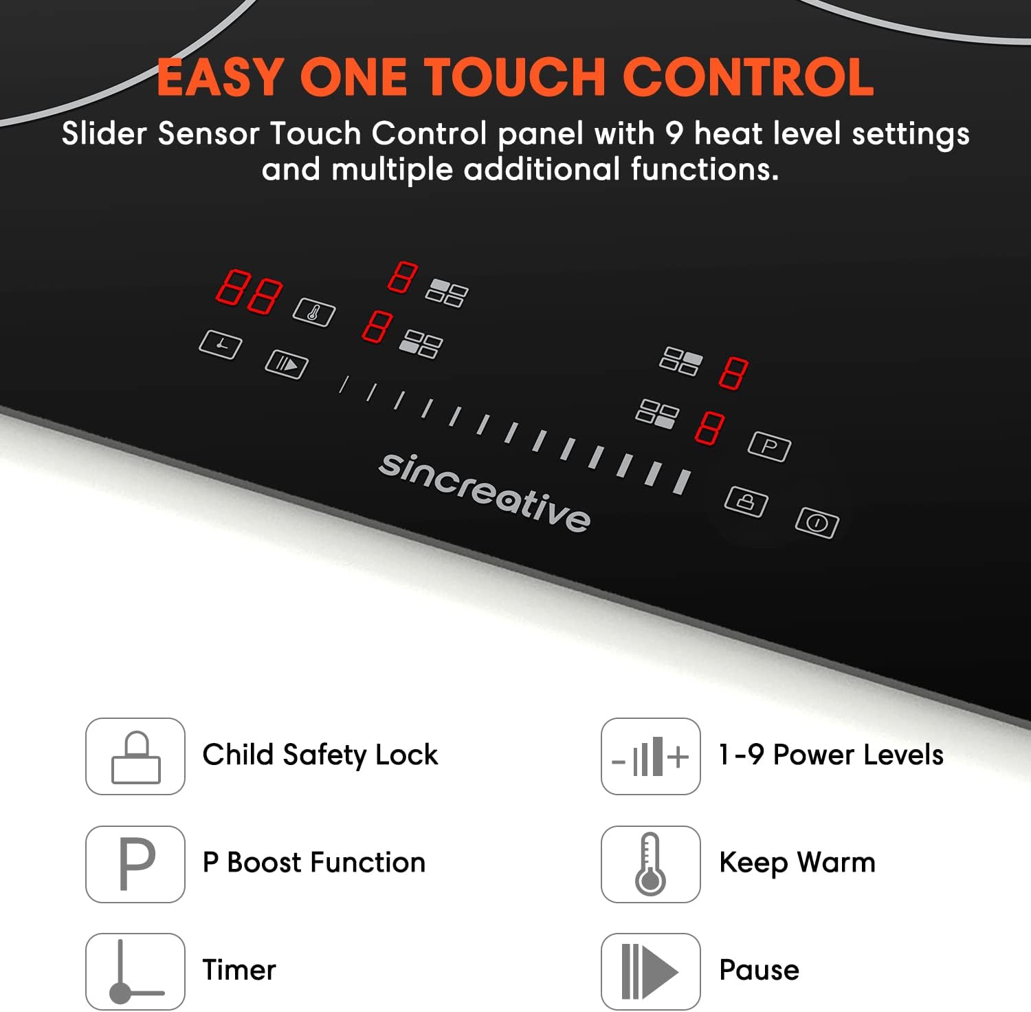 ๐ Flash Sale 30 Inch Induction Cooktop, Electric Cooktop with 4 Burners Drop-in Electric Stove Top 240V Smoothtop Ceramic Glass Induction Burner with Timer, Kid Safety Lock, 9 Heating Level, ETL & FCC Certificated ๐ฅ Crazy Deals 30 Inch Induction Cooktop, Electric Cooktop with 4 Burners Drop-in Electric Stove Top 240V Smoothtop Ceramic Glass Induction Burner with Timer, Kid Safety Lock, 9 Heating Level, ETL & FCC Certificated