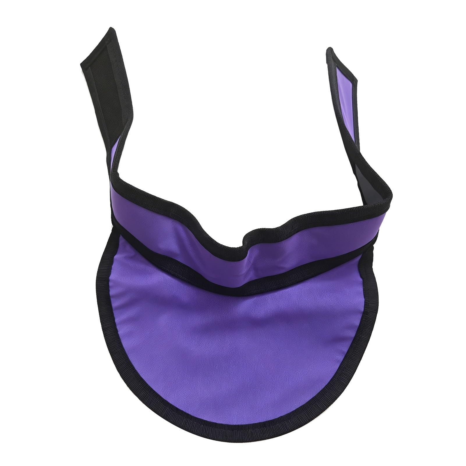Delantal de Plomo Collar de protección tiroidea de plomo para rayos X, protector de cuello ajustable contra radiación de plomo con cierre de gancho y bucle(0.5mmpb)