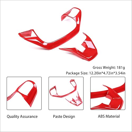 Vista 24 de Aunginsy Marco de botón de dirección de control central compatible con Ford Maverick 2022+ Bronco Sport 2021+ Escape 2020+ consola central, cubierta