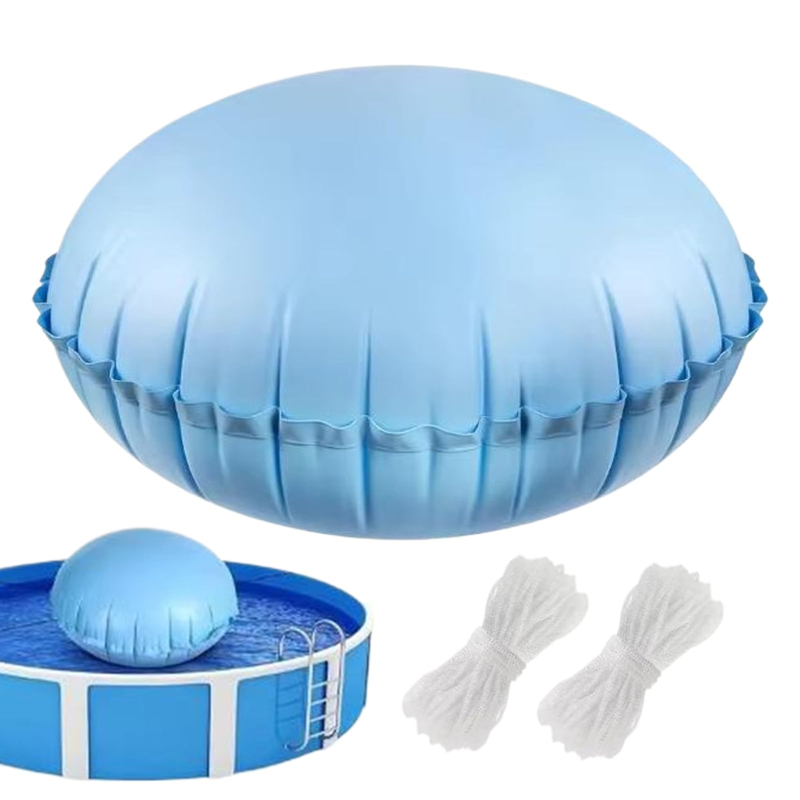 Coussin gonflable 1.2x1.2 m avec corde pour éviter la glace dans l'étang