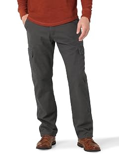 Wrangler Authentics Mens Fleece Lined Cargo Pant