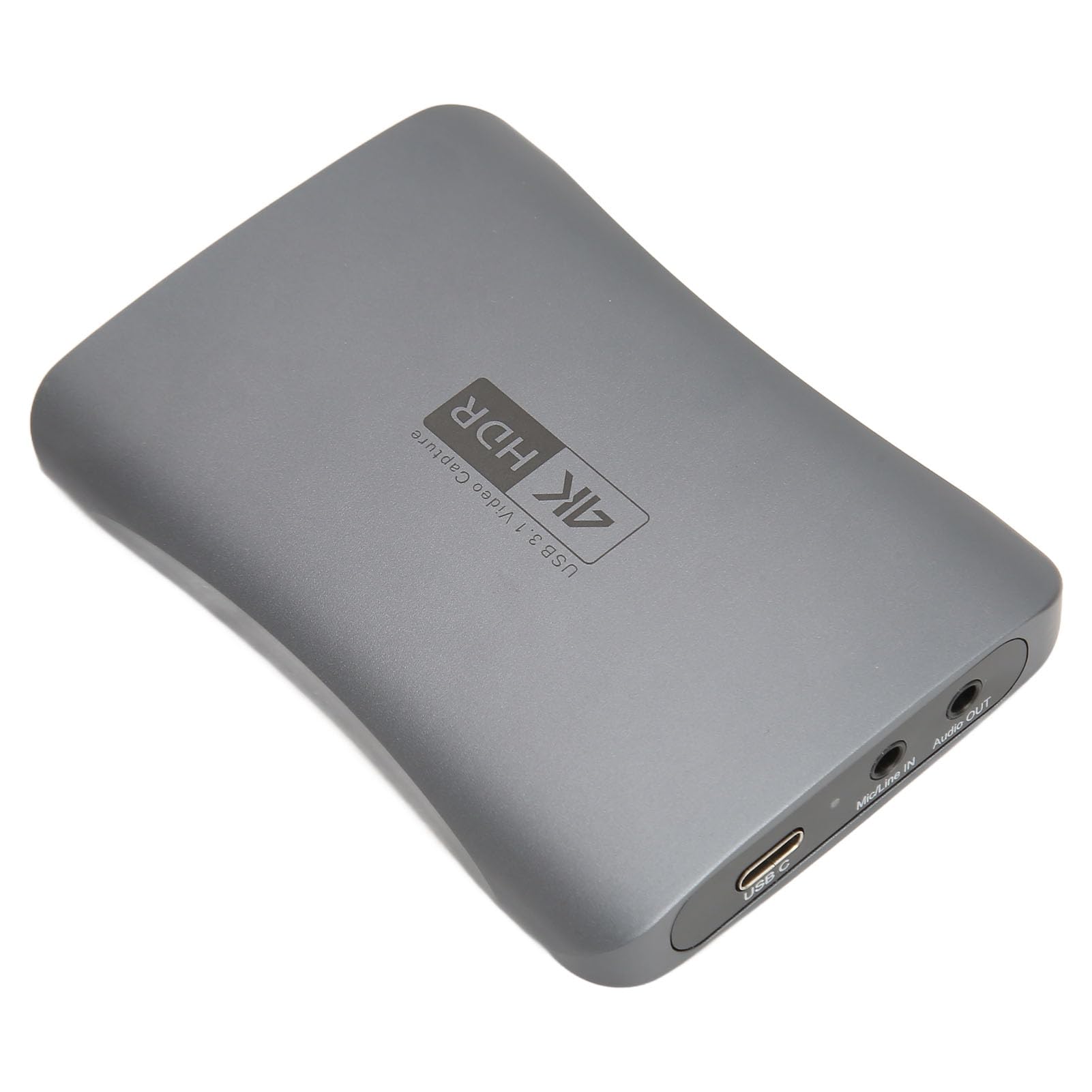 Tarjeta de Captura de Video 4K USB 3.1, Tarjeta de Captura de Video 4K con Salida Cíclica de Entrada 4K 60 Hz, Tarjeta de Captura de Video USB con Disipación de Calor Rápida,