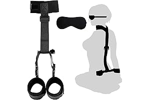 BDSM Neck to Wrist Restraints Bondage Set